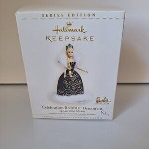 HALLMARK KEEPSAKE CELEBRATION BARBIE ORNAMENT SPECIAL 2006 EDITION #QX2393